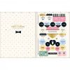 CADERNO BROCHURAO CAPA DURA 80 FOLHAS WEST VILLAGE TILIBRA - REF. 359734 - PACOTE COM 5 UNIDADES