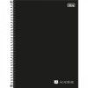 CADERNO CAPA DURA 80 FOLHAS 90G SKETCH BOOK ACADEMIE PRETO TILIBRA - REF. 341746 - PACOTE COM 4 UNIDADES