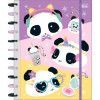 CADERNO 10 MATERIAS INTELIGENTE DISCO CONNECT LOVELY FRIEND TILIBRA - REF. 356182 - 1 UNIDADE