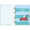 CADERNO ARGOLADO 80 FOLHAS COLEGIAL SNOOPY TILIBRA - REF. 351377 - 1 UNIDADE