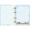 CADERNO ARGOLADO 80 FOLHAS COLEGIAL SNOOPY TILIBRA - REF. 351377 - 1 UNIDADE