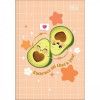 CADERNO BROCHURA CAPA DURA 1/4 ABACUTE 80 FOLHAS TILIBRA - REF. 356824 - PACOTE COM 5 UNIDADES
