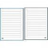 CADERNO 1 MATERIA CAPA DURA PAUTA AMPLIADA NEURO TILIBRA - REF. 385166 - PACOTE COM 4 UNIDADES