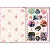 CADERNO BROCHURA 1/4 CAPA DURA 80 FOLHAS ANA CASTELA TILIBRA - REF. 358339 - PACOTE COM 5 UNIDADES