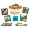 JOGO DA MEMORIA DINOSSAUROS 48 PECAS AQUARELA - REF. 171 - 1 UNIDADE