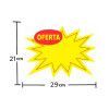 CARTAZ SPLASH OFERTA 21X29CM COM 3 UNIDADES PRECO LEGAL - REF. 8791 - 1 UNIDADE
