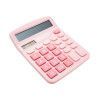 CALCULADORA 12 DIGITOS PILHA NEO SOLAR ROSA 14,8CM LETRON - REF. 99337 - 1 UNIDADE