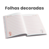 CADERNO BROCHURAO CAPA DURA 160 FOLHAS COLEGIAL MORANGUINHO - REF. 10832 - PACOTE COM 2 UNIDADES