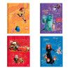 CADERNO BROCHURAO CAPA DURA 160 FOLHAS COLEGIAL PIXAR ANIMATIVA - REF. 10836 - PACOTE COM 2 UNIDADES