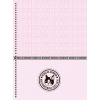 CADERNO 1 MATERIA CAPA DURA 80 FOLHAS REBECCA BONBON ANIMATIVA - REF. 10788 - PACOTE COM 4 UNIDADES