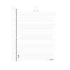 CADERNO 1 MATERIA CAPA DURA 80 FOLHAS MULHER ANIMATIVA - REF. 10181 - PACOTE COM 4 UNIDADES