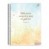 CADERNO 1 MATERIA CAPA DURA 80 FOLHAS CRISTO 100 ANIMATIVA - REF. 10170 - PACOTE COM 4 UNIDADES
