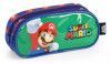 ESTOJO DUPLO SUPER MARIO VERDE LUXCEL - REF. EI41384MO-VD - 1 UNIDADE
