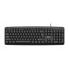 TECLADO BASICO USB PRETO DAY BY DAY 74327 LETRON - REF. 74327 - 1 UNIDADE