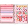 CADERNO 10 MATERIAS CAPA DURA 160 FOLHAS NICECREAM FORONI - REF. 6935 - PACOTE COM 4 UNIDADES