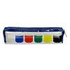 ESTOJO COM GUACHE 15ML 6 CORES HOMEM ARANHA DAC - REF. 4991 - PACOTE COM 4 UNIDADES