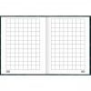 CADERNO QUADRICULADO CAPA DURA 40 FOLHAS BRUCHURAO NEURO TILIBRA - REF. 385654 - PACOTE COM 5 UNIDADES