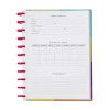 CADERNO 1 MATERIA INTELIGENTE DISCO ENJOY BRW - REF. CD1005 - PACOTE COM 5 UNIDADES