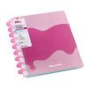 CADERNO 1 MATERIA INTELIGENTE COLEGIAL DISCO TUTTI FRUTI BRW - REF. CD1007 - PACOTE COM 5 UNIDADES