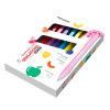CANETA ESFEROGRAFICA 0.7 RETRATIL SENSATIONS COM CHEIRO 10 CORES NEWPEN - REF. 01.1166 - 1 UNIDADE