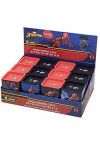 APONTADOR COM DEPOSITO 2 FUROS METAL SPIDER MAN MOLIN - REF. 15188 - CAIXA COM 12 UNIDADES