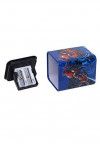 APONTADOR COM DEPOSITO 2 FUROS METAL SPIDER MAN MOLIN - REF. 15188 - CAIXA COM 12 UNIDADES