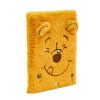 CADERNO BROCHURA 1/4 CAPA DURA 80 FOLHAS FLUFFY POOH DAC - REF. 4786 - PACOTE COM 4 UNIDADES