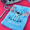 CADERNO BROCHURA 1/4 CAPA DURA 80 FOLHAS FLUFFY STITCH DAC - REF. 4787 - 1 UNIDADE