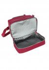 LANCHEIRA COM ALCA CRINKLE VINHO LUXCEL - REF. LA49137UP-VI - 1 UNIDADE