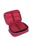 ESTOJO BOX CRINKLE VINHO LUXCEL - REF. ET49140UP-VI - 1 UNIDADE