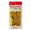 CORTINA METALIZADA DECORATIVA 1X2M DOURADO - REF. 5500 - 1 UNIDADE