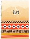 CADERNO 1 MATERIA CAPA DURA 80 FOLHAS ZURI ANIMATIVA - REF. 10247 - PACOTE COM 4 UNIDADES