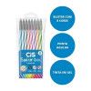 CIS SPIRO GEL CANETA ESTOJO C/8 CORES - 5.7744 UN COM 1 UN