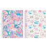 CADERNO 1 MATERIA CAPA DURA 80 FOLHAS LARISSA MANOELA - REF. 10906 - PACOTE COM 4 UNIDADES