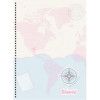 CADERNO 1 MATERIA CAPA DURA 80 FOLHAS LARISSA MANOELA - REF. 10906 - PACOTE COM 4 UNIDADES