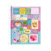 CADERNO 10 MATERIAS CAPA DURA 160 FOLHAS MEMORIAS LARISSA MANOELA - REF. 10903 - PACOTE COM 4 UNIDADES