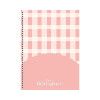 CADERNO 1 MATERIA CAPA DURA 80 FOLHAS DOCE ROMANCE LARISSA MANOELA - REF. 10897 - PACOTE COM 4 UNIDADES