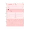 CADERNO 1 MATERIA CAPA DURA 80 FOLHAS DOCE ROMANCE LARISSA MANOELA - REF. 10897 - PACOTE COM 4 UNIDADES