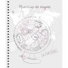 CADERNO 1 MATERIA CAPA DURA COM ADESIVO MEMORIA LARISSA MANOELA - REF. 10912 - PACOTE COM 2 UNIDADES