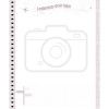 CADERNO 1 MATERIA CAPA DURA COM ADESIVO MEMORIA LARISSA MANOELA - REF. 10912 - PACOTE COM 2 UNIDADES