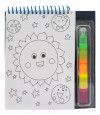 LIVRO ESPACO COM CANETA 4 EM 1 + ADESIVO HAPPY BOOKS - REF. 314021 - 1 UNIDADE