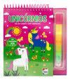 LIVRO UNICORNIOS COM CANETA 4 EM 1 HAPPY BOOKS - REF. 314048 - 1 UNIDADE