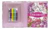 LIVRO COM CANETA E COLA GLITTER UNICORNIOS HAPPY BOOKS - REF. 306525 - 1 UNIDADE