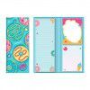 BLOCO DE NOTAS 3 EM 1 23X10 90 FOLHAS MEMORIAS LARISSA MANOELA - REF. 10899 - PACOTE COM 4 UNIDADES