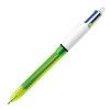 CANETA ESFEROGRAFICA 1.0/1.6 4 CORES FLUO BIC - REF. 971263 - CAIXA COM 12 UNIDADES