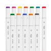 PINCEL MARCADOR ARTISTICO DUAL MARKER COM 12 BRW - REF. DM1200 - 1 UNIDADE