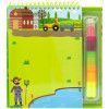 LIVRO FAZENDA COM CANETA 4 EM 1 + ADESIVO HAPPY BOOK - REF. 314030 - 1 UNIDADE