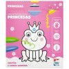 LIVRO COLORIR SANFONA PRINCESA HAPPY BOOK - REF. 316733 - 1 UNIDADE