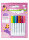 LIVRO MUNDO COLORIDO COM CANETA PRINCESAS HAPPY BOOK - REF. 316458 - 1 UNIDADE