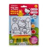 MINI TELA PINTURA COM CAVALETE HELLO KITTY LEO E LEO - REF. 10363 -  1 UNIDADE